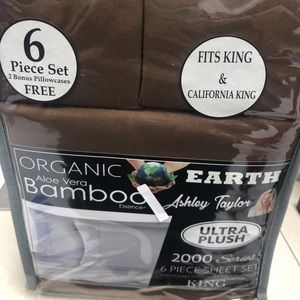 Organic Bamboo sheets. Never opened. Still in pack